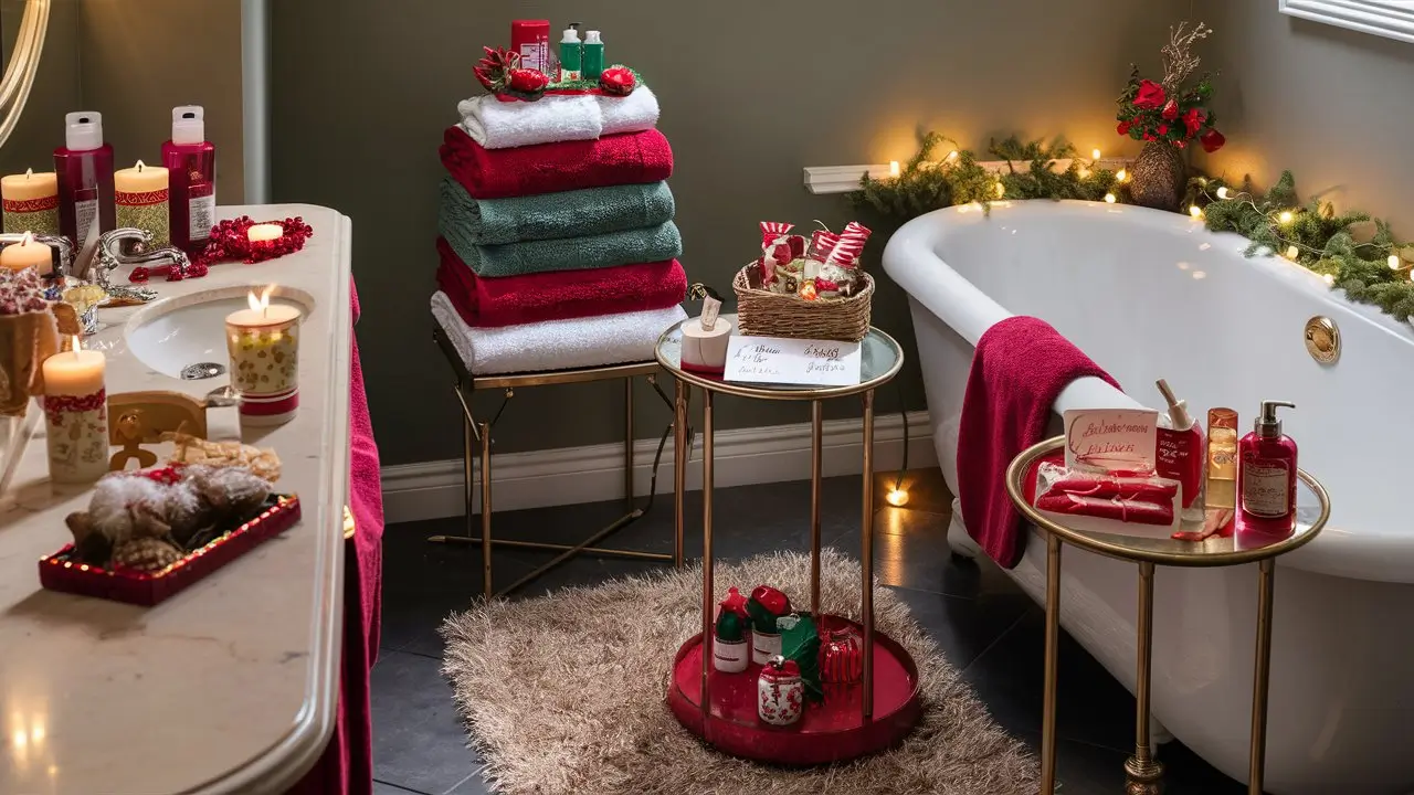 Bathroom Decorating Ideas for Christmas